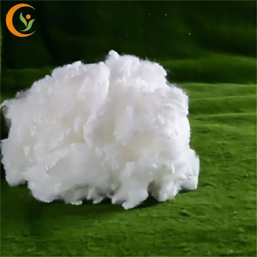 Hollow Conjugated Siliconized Polyester Fiber, Grade : Virgin