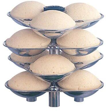 Stainless Steel Idli Stand, Color : Silver