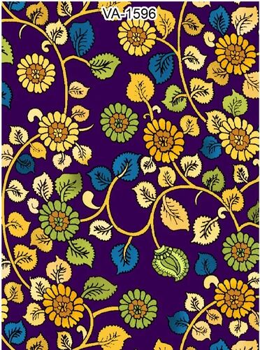 Cotton Digital Printed Sarees, Width : 44inch