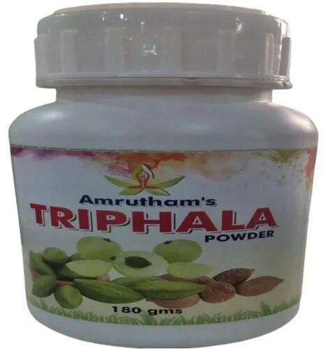 Triphala Powder, Packaging Size : 180gm