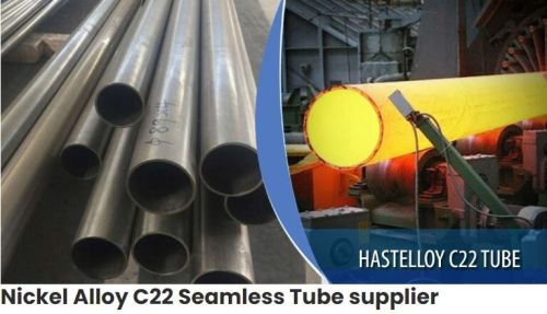 Non Poilshed Hastelloy C22 Seamless Pipe, Grade : ASTM