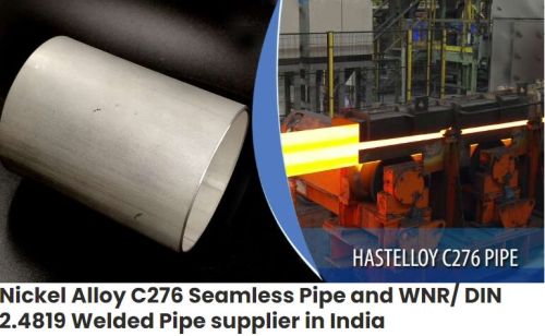 Non Poilshed Stainless Steel Hastelloy C276 Pipe, Length : 4000-5000mm, 6100mm