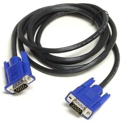 HDTV VGA Computer Cable, Color : Black