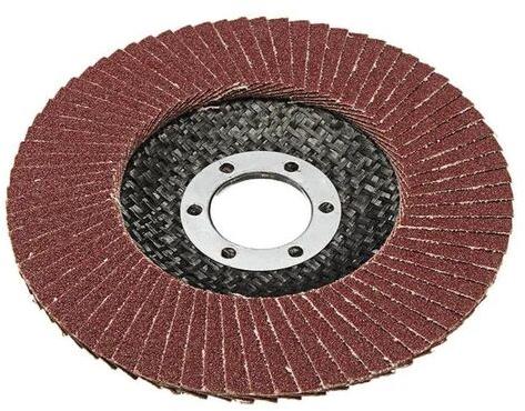 Round Power Flap Disc, For Grinding, Color : Red