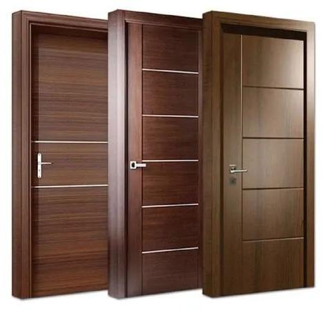 Swing Polished Wooden Door, For Home, Kitchen, Office, Specialities : Moisture-Proof, Synchronize