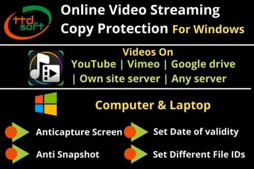 Window Online Video Streaming Copy Protection Software