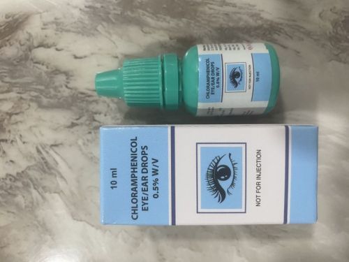 Chloramphenicol Eye & Ear Drops, Bottle Size : 10-20 Ml