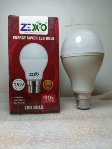 Aluminum 15w Zexxo LED Bulb, Shape : Round