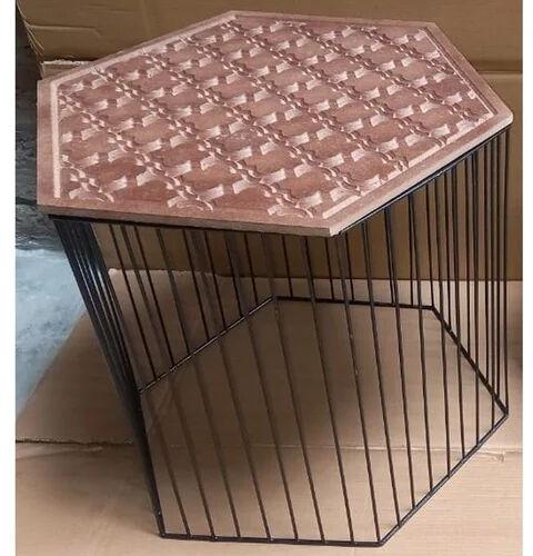 Iron Planter, Color : Brown Black