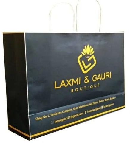 Paper Shopping Bag, Handle Type : Rope Handle