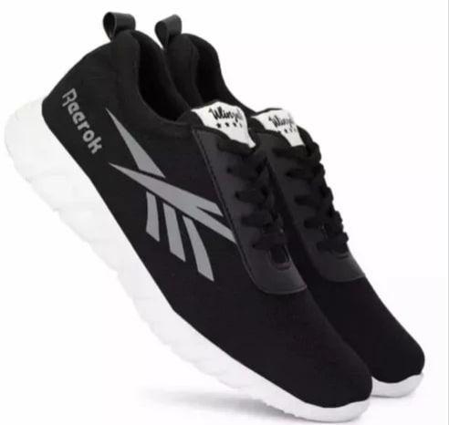 Canvas Mens Reerok Casual Shoes, Color : Black