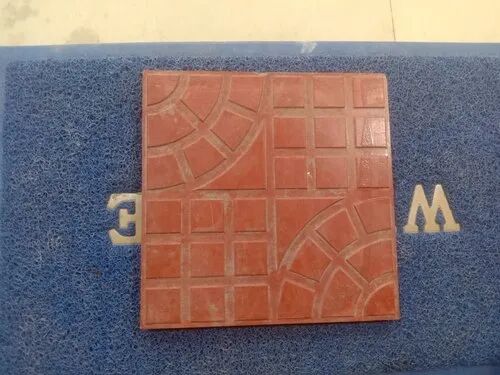 Cement Parking Tile, Color : Reddish