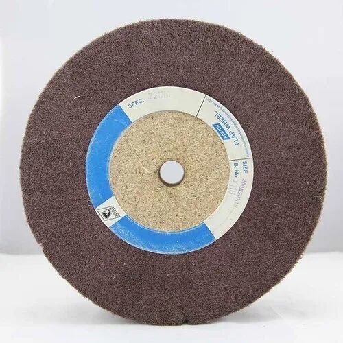 Non Woven Flap Wheels, Shape : Round