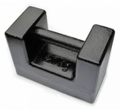 Polished Metal 20Kg Rectangle Weight, For Measurement Use, Feature : Fine Finishing, Non Breakable