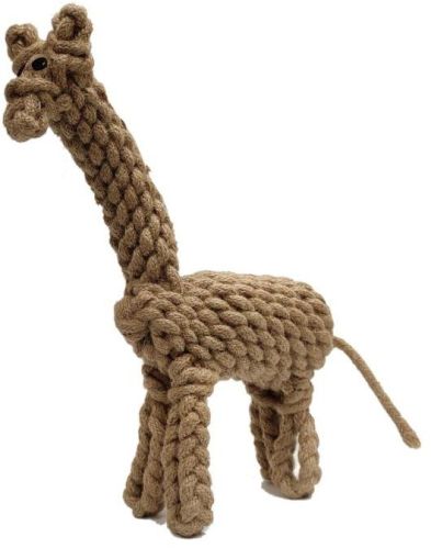 Petnexus Giraffe Jute Dog Toy, Technics : Handmade