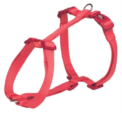Petnexus Nylon Trixie Premium H-harness, Coral