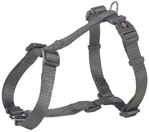 PetNexus Nylon Trixie Premium H-Harness, Graphite