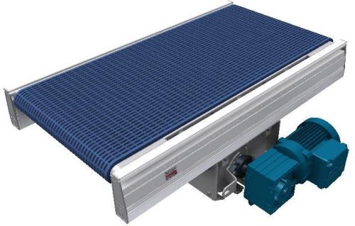 100-200 Kg Polished Slat Belt Conveyor, Certification : ISO 9001:2008