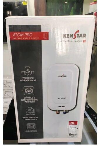 White Kenstar Water Geyser, Voltage : 230V