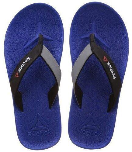 Synthetic Mens Flip Flops, Color : Blue