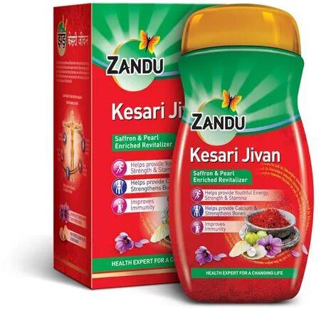 Zandu Kesari Jivan Chyawanprash, Packaging Size : 900 Gm