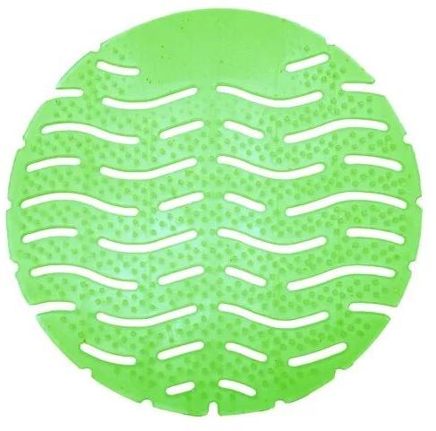 Plastic Urinal Screen Pad, Color : Green