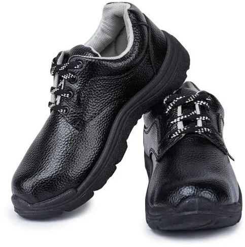 PVC Liberty Safety Shoe, Color : Black