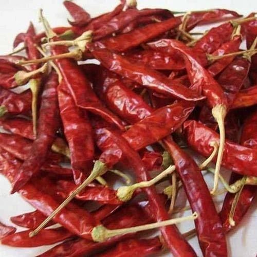 Karudan With Stem Natural Dry Red Chilli, Certification : FSSAI Certified
