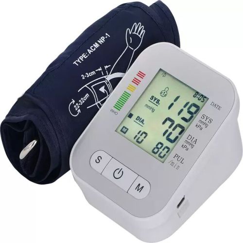 Blood Pressure Monitor, For Home Use, Hospital, Color : White
