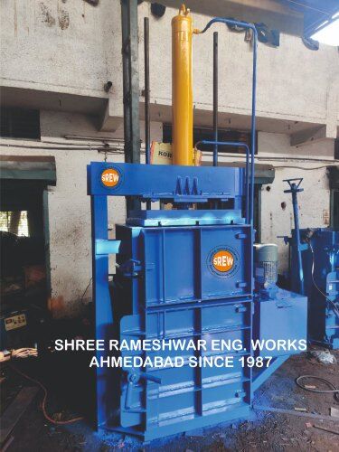 MSW Baler, Color : BLUE, YELLOW