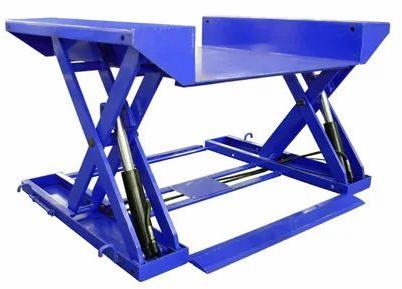 Low Profile Scissor Lift, Color : Blue