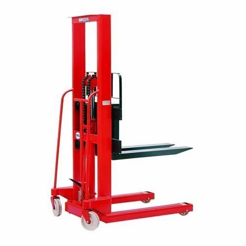 Semi Automatic Manual Hydraulic Stacker