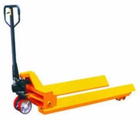 Rectangular Paper Roll Pallet Truck, Color : Yellow