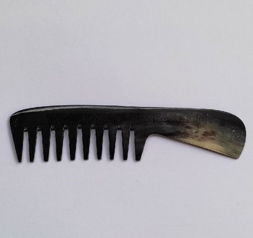Natural Imza Overseas Horn Comb