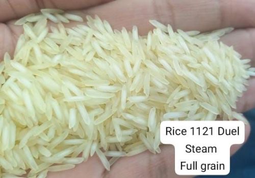 White Soft Common 1121 Steam Basmati Rice, Variety : Medium Grain