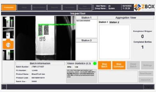 Electric OCR/OCV Vision Inspection System, Display Type : Digital