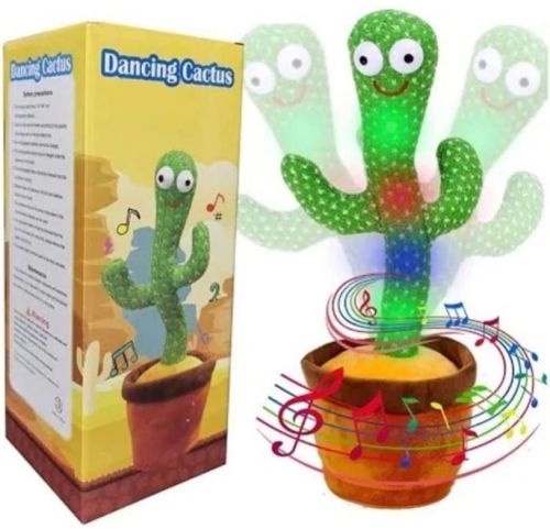 Bon Vamos Dancing Cactus Talking Toy Kid