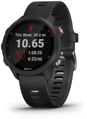 Garmin Forerunner 245 Music, GPS Running Smartwatch With Music and Advanced Dynamics, Black