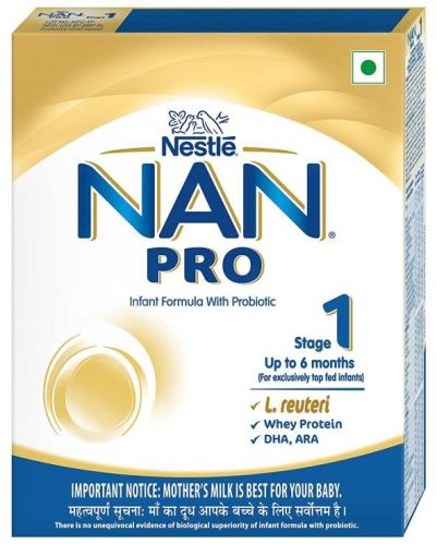 Nestle NAN PRO 1 Infant Formula With Probiotic (Up To 6 Months), Stage 1-400g