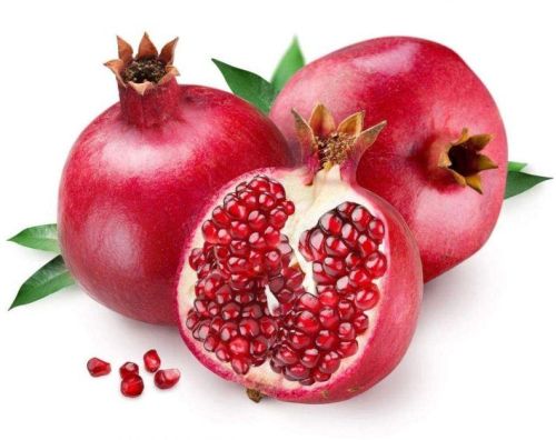 Red Organic Fresh Pomegranate, For Human Consumption