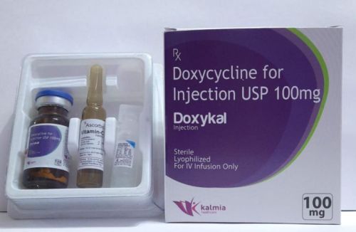 Doxykal Injection, Composition : Doxycycline 100 Mg