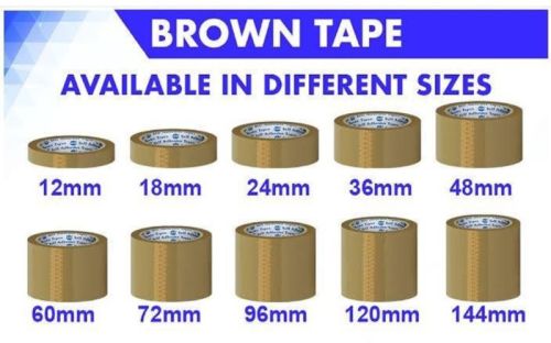 BOPP Self Adhesive Tapes, Color : White, Grey, Brown, Black