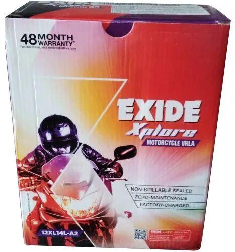 Bullet Motor Cycle Batteries, Voltage : 12V