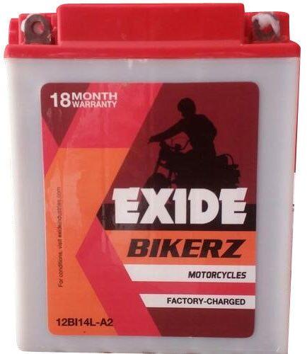 Exide Motor Cycle Battery, Voltage : 12 V