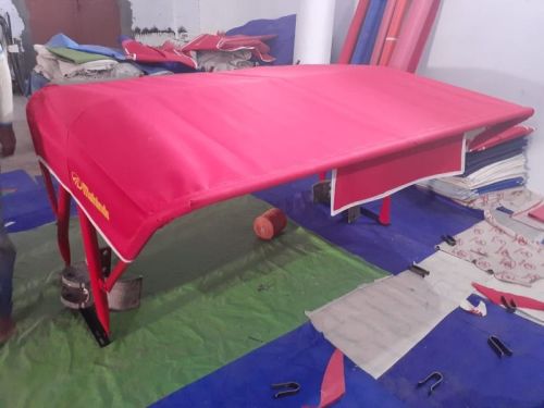 Plain Mildsteel Canvas Tractor Hood, Feature : Durable, Eco Friendly, Foldable, Heat Resistance, Light Weight