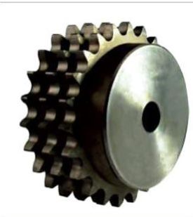 Metal Polished Triplex Sprocket, For Industrial, Feature : Durable, Hard Structure