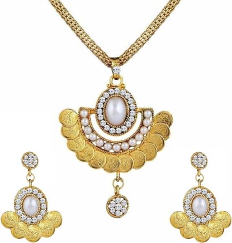 Metal Coin Pendant Set