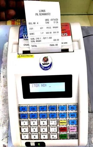 Wep Billing Machine