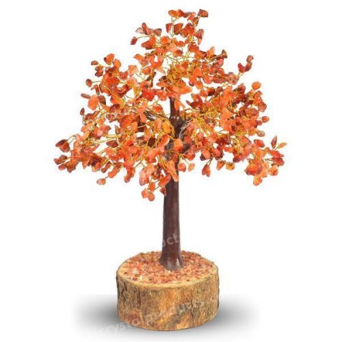 Carnelian 500 Beads Stone Tree