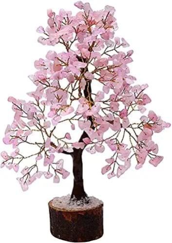 Rose Quartz 300 Beads Stone Tree